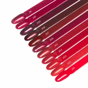 OCHO NAILS Lakier hybrydowy red 204 -5 g - Lakiery hybrydowe - miniaturka - grafika 4