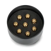Filamenty i akcesoria do drukarek 3D - Dysza Creality High-end Brass 0,25mm/0,4mm/0,6mm/0,8mm - filament 1,75mm - mosiądz - 8szt. - miniaturka - grafika 1