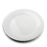 Pojemniki na przyprawy - Mondex MONDEX BLANCHE COLOURS PODTALERZ DEKORACYJNY 33 X 33 CM BIAŁY TWORZYWO SZTUCZNE HTOS6865 4 - miniaturka - grafika 1
