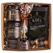 Zestawy upominkowe - PREZENT dla Ojca Chrzestnego podziękowanie kawa słodycze KOMUNIA CHRZEST - miniaturka - grafika 1