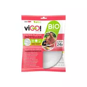 Talerze Papierowe Vigo BIO Białe 18 cm, 24 sztuki