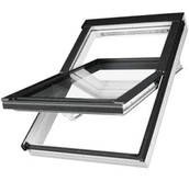 Okna - OKNO OBROTOWE FAKRO FTW-V U4 87DH10 - miniaturka - grafika 1