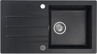 Zlewozmywaki - Kernau KGS A 50 1B1D BLACK METALLIC - miniaturka - grafika 1