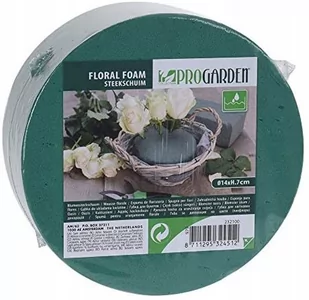 Gąbka Florystyczna Mokra Okrągła 14X7 Cm - Kwietniki - miniaturka - grafika 1