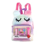 Zabawy w naśladowanie dorosłych - Komplet do makijażu w plecaku CREATE IT! Create It!-Canenco - miniaturka - grafika 1