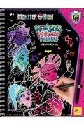 Zabawki kreatywne - Monster High Sketchbook Monster Scratch Reveal Forever Friends - miniaturka - grafika 1