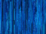 Dekoracje sali - Kurtyna - zasłona na drzwi niebieska metaliczna - 100 x 200 cm - miniaturka - grafika 1