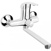 Baterie umywalkowe - Ferro Vasto bateria umywalkowa ścienna chrom BVA3A - miniaturka - grafika 1