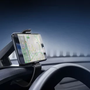 Ugreen samochodowy uchwyt klips do telefonu na kokpit deskę rozdzielczą czarny (LP136) - Uchwyty samochodowe do telefonów - miniaturka - grafika 3