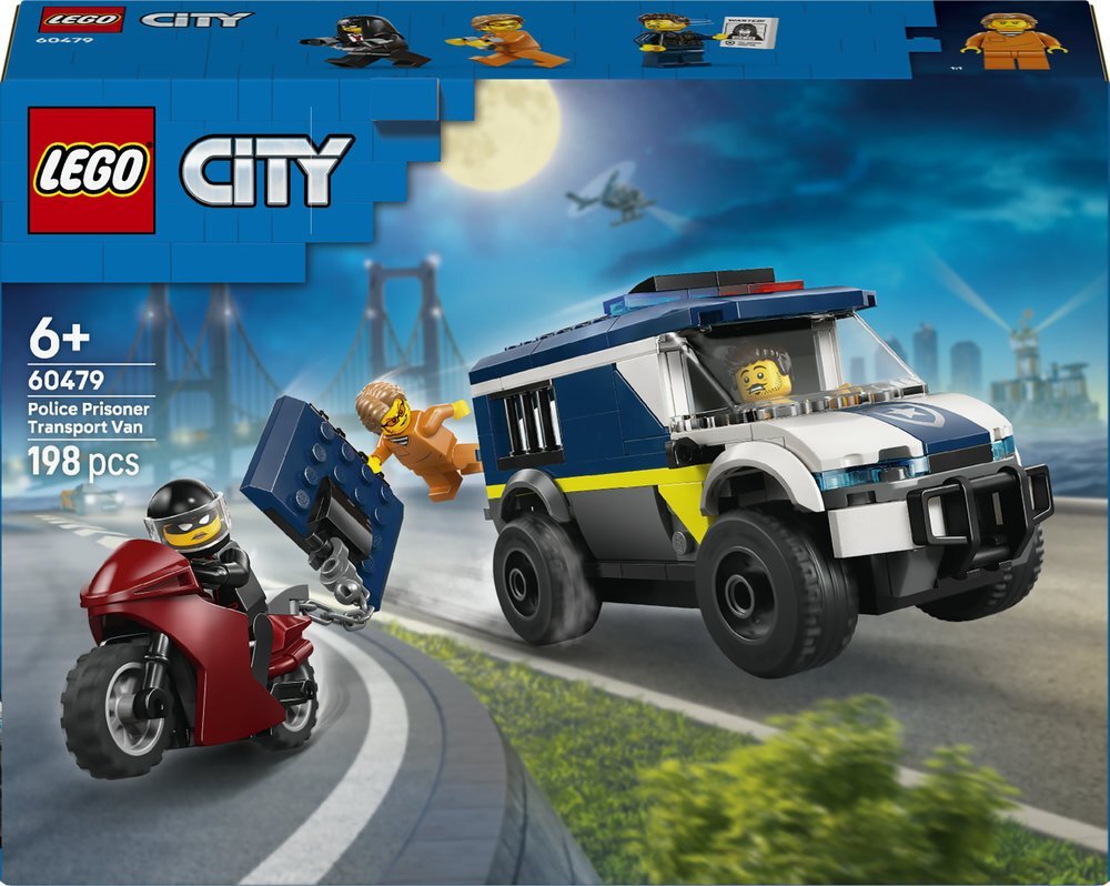 LEGO City Furgonetka policyjnego konwoju 60479
