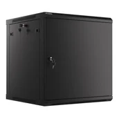 Szafy rack - Lanberg Szafa Szafa wisząca 19 12U 600x600 cz WF01-6612-00B 1_798101 - miniaturka - grafika 1