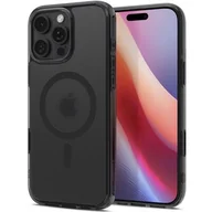 Etui i futerały do telefonów - Etui SPIGEN Ultra Hybrid T MagSafe do Apple iPhone 16 Pro Czarny | Bezpłatny transport - miniaturka - grafika 1