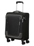 Walizki - Walizka kabinowa American Tourister Pulsonic - asphalt black - miniaturka - grafika 1