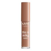 Błyszczyki do ust - NYX Professional Makeup - This Is Milky Gloss - Błyszczyk do ust - 07 - COOKIES &amp; MILK - miniaturka - grafika 1
