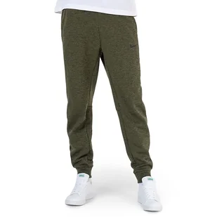 Spodnie Nike Therma-Fit 932255-356 - zielone - Spodnie sportowe męskie - miniaturka - grafika 1