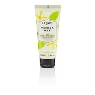 Kremy i maski do rąk - I Love, Scented Hand & Nail Cream, Nawilżający krem do dłoni i paznokci Vanilla Milk, 100 ml - miniaturka - grafika 1