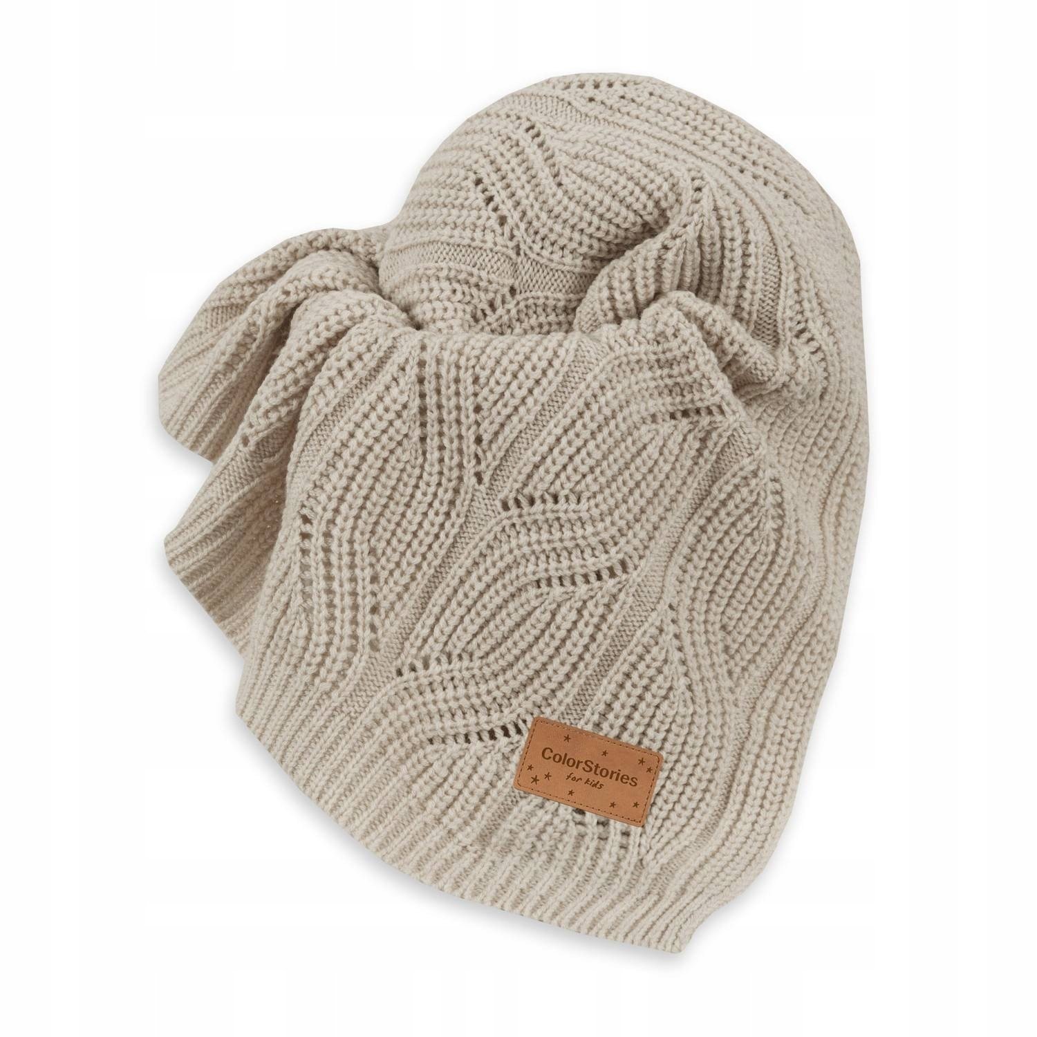 Colorstories Ciepły Kocyk Merino Bono Beżowy