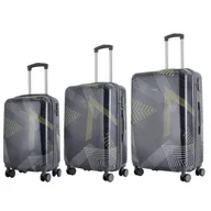 Walizki - Zestaw walizek SEMI LINE T5651-0 Grafitowy - miniaturka - grafika 1