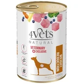 Mokra karma dla psów - 4Vets Natural Dog Weight Reduction 400 g - mokra karma w puszce - miniaturka - grafika 1