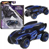 Klocki - Hot Wheels Marvel Black Panther Auto Samochodzik Metalowy Mattel - miniaturka - grafika 1