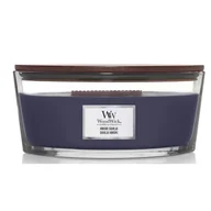 Świece - Woodwick Hinoki Dahlia świeca elipsa z drewnianym knotem - nowość 2023 - miniaturka - grafika 1