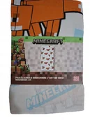 Prześcieradła dla dzieci - Wygodne prześcieradło bawełna - MINECRAFT rozmiar: 90x200x25 cm - nowe - miniaturka - grafika 1