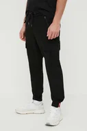 Spodnie męskie - Alpha Industries spodnie bawełniane Ripstop Jogger kolor czarny 116201.03 - miniaturka - grafika 1