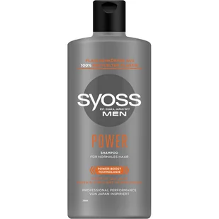 Syoss Men Power 440ml (szapom do włosów) - Szampony dla mężczyzn - miniaturka - grafika 1
