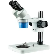 Mikroskopy i lupy - Mikroskop stereoskopowy Binokularowy Vela S Blue MSVSB-B-PS1 - miniaturka - grafika 1