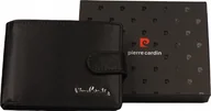 Portfele - Pierre Cardin Oryginalny Portfel Skórzany Duży Dla Mężczyzny RFID Secure - miniaturka - grafika 1