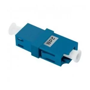 QOLTEC Tłumik światłowodowy LC/UPC F LC/UPC F 2dB SingleMode 54177 - Kable miedziane - miniaturka - grafika 1