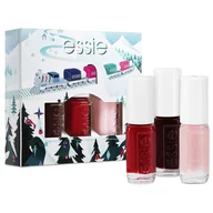 Zestawy do manicure i pedicure - Essie Xmas Mini Trio Kit Bordeaux (15 ml) - miniaturka - grafika 1