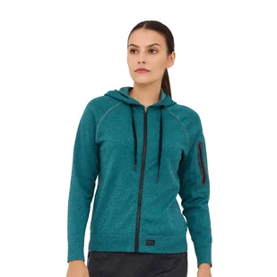 Bluza damska wełniana z kapturem Brubeck OUTDOOR MERINO - Odzież trekkingowa damska - miniaturka - grafika 1