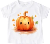Koszulki dla dziewczynek - koszulka na dzień dyni do przedszkola dynia10 - miniaturka - grafika 1