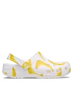 Klapki i japonki męskie - Crocs Klapki Classic Fresh Fruits Clog 211008 Biały - miniaturka - grafika 1