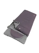 Śpiwory - Śpiwór syntetyczny Outwell Contour (190 cm) - dark purple/grey - miniaturka - grafika 1