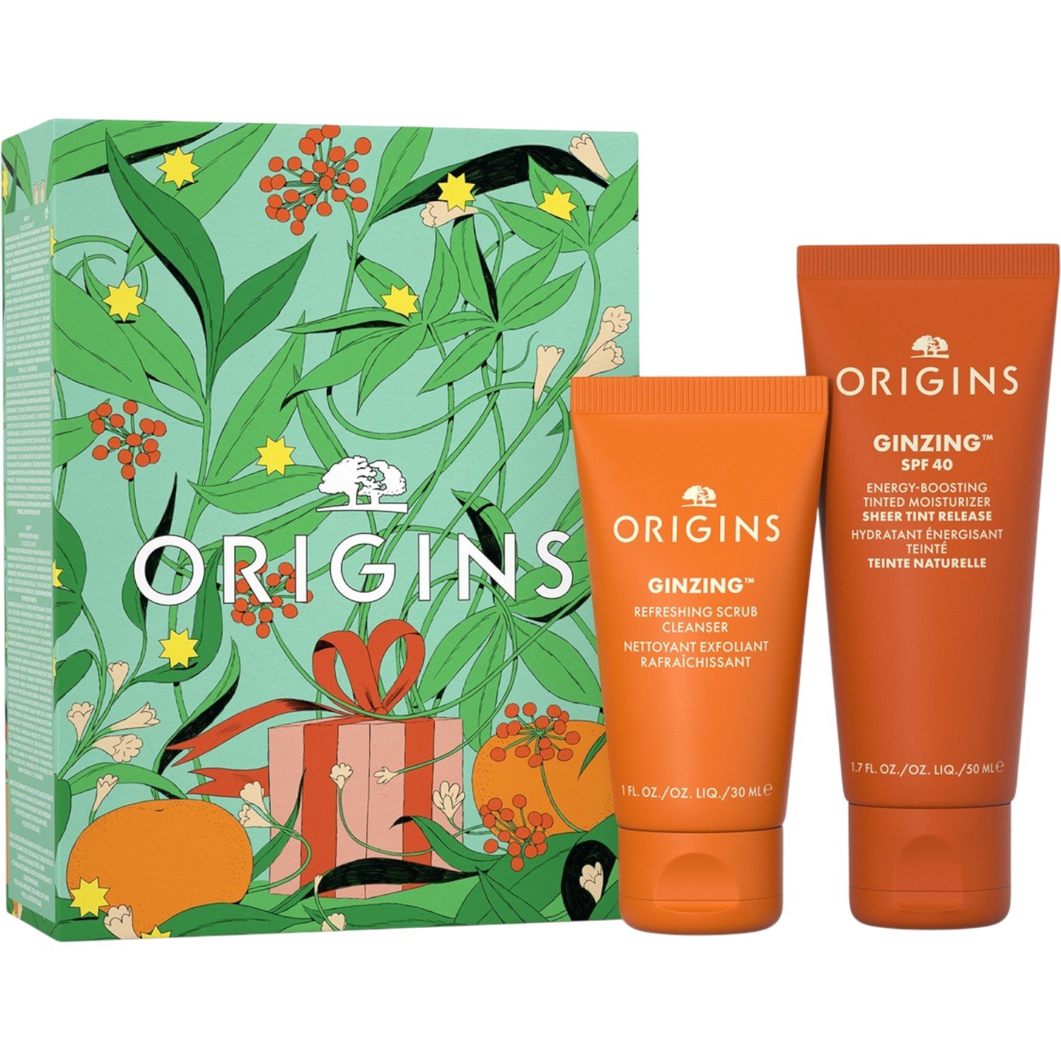 Origins Ginzing Protect And Glow Set