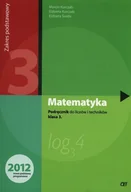 Podręczniki dla liceum - K. Pazdro Matematyka 3 Podręcznik Liceum Zakres podstawowy - Marcin Kurczab, Kurczab Ewa, Elżbieta Świda - miniaturka - grafika 1