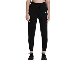 PUMA Damskie spodnie do biegania Safari Glam Joggery, czarne, XL, czarny, XL - Spodnie damskie - miniaturka - grafika 1