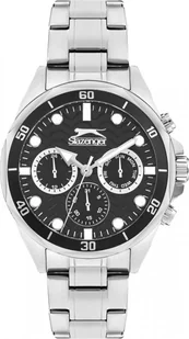 Zegarek Zegarek męski SLAZENGER SL.09.2309.2.01 stalowy fashion na prezent - Zegarki męskie - miniaturka - grafika 1