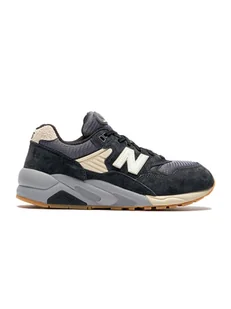 New Balance Skórzane sneakersy "580" w kolorze czarnym - Trampki męskie - miniaturka - grafika 1