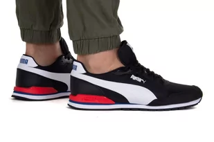 Puma, Buty sneakersy St Runner V3 Mesh 38464010, rozm. 44, Czarny - Sneakersy damskie - miniaturka - grafika 1