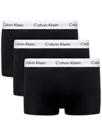 Majtki męskie - Calvin Klein Bokserki Męskie 3-Pak Czarne TRUNKI, Rozmiar L - miniaturka - grafika 1