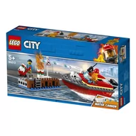 Klocki - LEGO City Pożar w dokach 60213 - miniaturka - grafika 1
