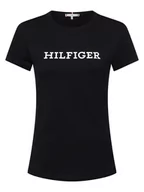 Koszulki i topy damskie - Tommy Hilfiger - T-shirt damski, niebieski - miniaturka - grafika 1