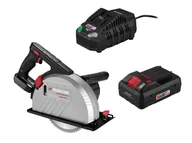 Piły elektryczne - PARKSIDE PERFORMANCE® Zestaw Akumulatorowa piła tarczowa do cięcia metalu 20 V z akumulatorem Smart, 4 Ah i szybką ładowarką, 4,5 A - miniaturka - grafika 1