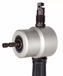 Nożyce do cięcia blachy przystawka na wiertarkę wkrętarkę FALON-TECH - Akcesoria do elektronarzędzi - miniaturka - grafika 2