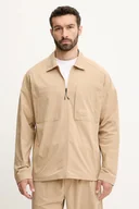 Kurtki i kamizelki sportowe męskie - Hummel kurtka kolor zielony przejściowa 227644 - miniaturka - grafika 1