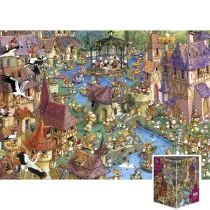 Heye 1000 EL. Bunnytown, Ruyer ZAREK027816 - Puzzle - miniaturka - grafika 1