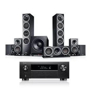 Kino domowe Teufel THEATER 500 Surround + Denon AVC-X4800H "7.1-Set" - Kino domowe - miniaturka - grafika 1